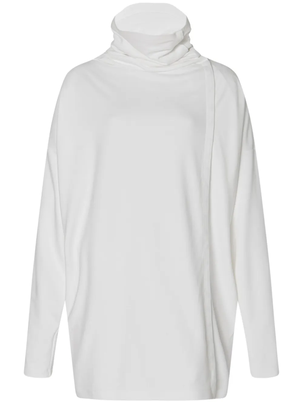 Rosetta Getty funnel-neck cardigan - Bianco