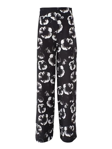 Yes Zee Pantaloni Donna Leggeri Fantasia Floreale Palazzo Larghi (M)