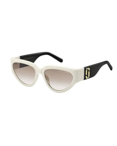 Marc Jacobs Marc 645/S Sunglasses, Ccp White Black, 57 Unisex