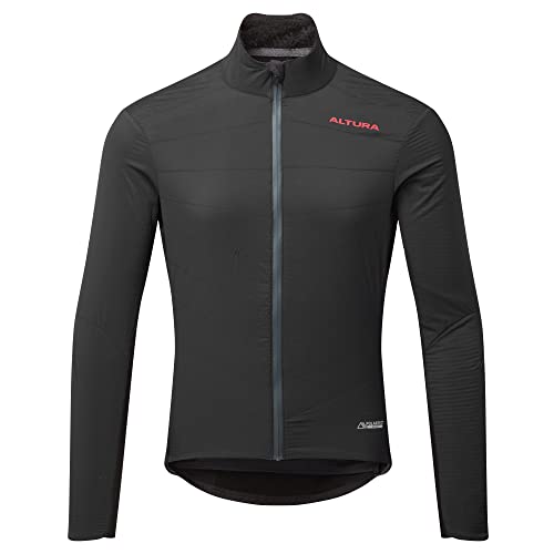 Altura - Giacca Termica Da Ciclismo, Da Uomo, Idrorepellente, Taglia S, Colore: Nero