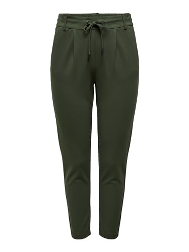 Only Poptrash Trousers, Pantaloni Donna, Peat, S / 32L