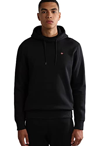 Napapijri Np0A4Fqv Felpe Con Cappuccio Uomo Nero L