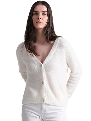 Only Onlella Piumo L/S Cardigan Cc Knt Maglione, Ballerino Di Nuvola, M Donna
