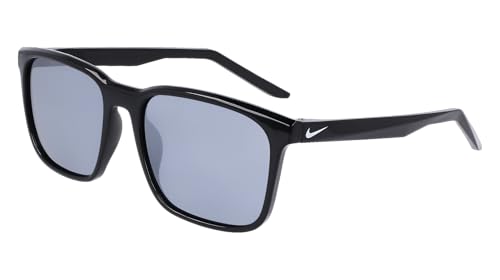 Nike Sun Occhiali, 011 Black Polar Silver Fl, 57 Unisex-Adulto