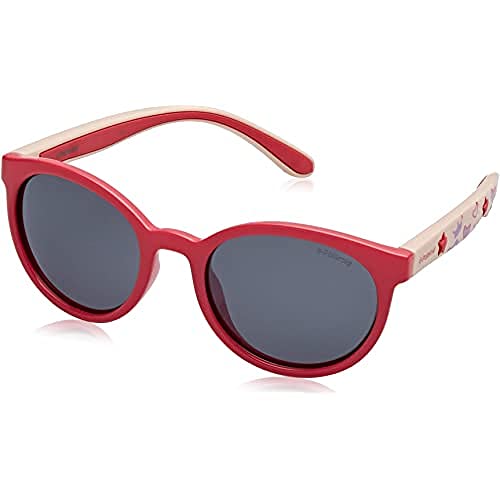 Polaroid Pld 8014/S Occhiali, Fuchsia Pink, 46 Unisex-Bambini E Ragazzi