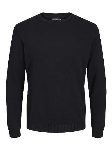 Jack & Jones - Pullover Classico Da Uomo, Uomo, 12137190, Nero, Xs