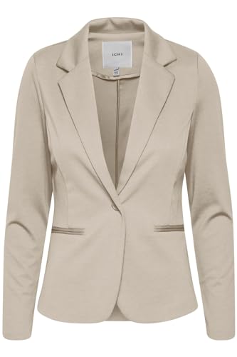 Ichi Ihkate Bl, Blazer Casual Da Lavoro Donna, 181210/Driftwood, M