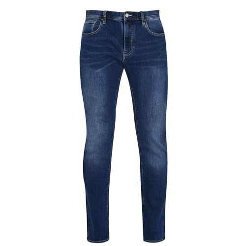 Armani Exchange J13 Slim Fit Comfort Cotton Pants Jeans, Denim Indaco, 42 Uomo