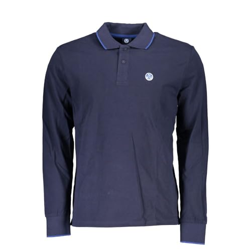 North Sails Blue Cotton Polo Shirt Xl