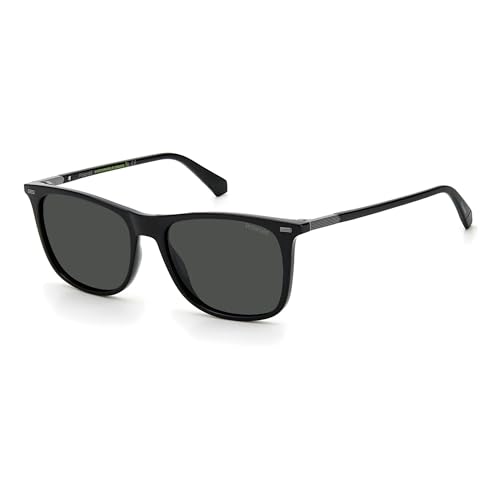 Polaroid Pld 2109/S 807/M9 Black 55 Occhiali, Uomo
