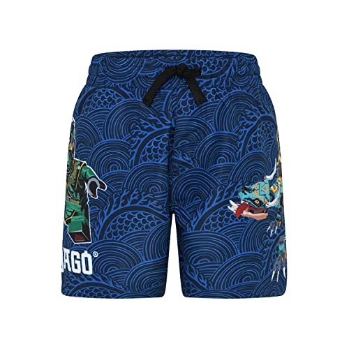 Lego Ninjago Jungen Badeshort Lwalex 316 Costume A Boxer, 590 Dark Navy, 98 Bambino