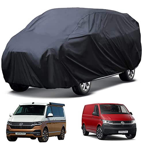 Mrwizms Telo Di Copertura Vw T5 T6, Cappotto Per Vw T5 T6 Auto, Tessuto Oxford 210D, Resistente Ai Raggi Uv, Impermeabile, Antineve E Antighiaccio, Te