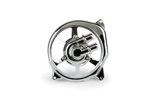 Coperchio Per Pompa Dell'Acqua Str8 Extreme Cut Minarelli Lc, Con Cuscinetto Per Pompa, Cromato