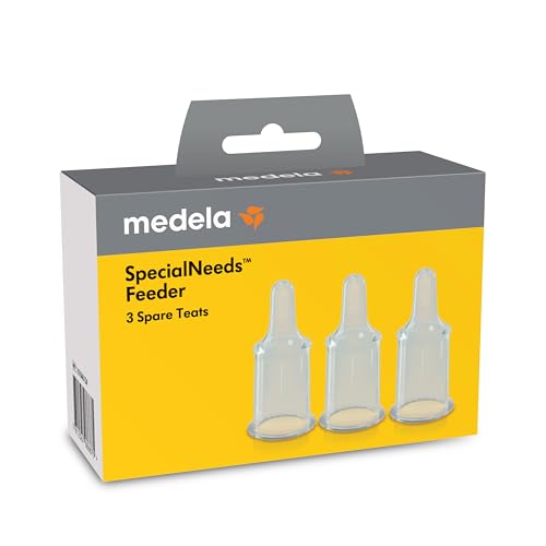 Medela Biberon Specialneeds Tettarelle Di Ricambio | Dispositivo Di Alimentazione Speciale Per Bambini Con Labiopalatoschisi, Sindromi E Disturbi