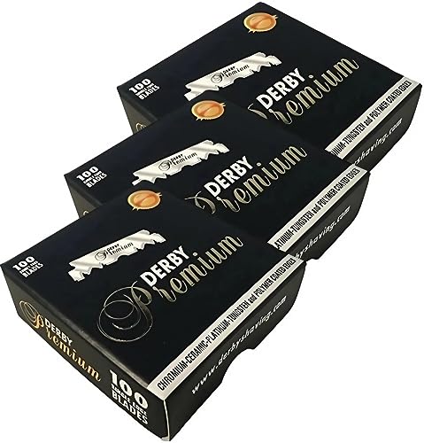 300 Lamette Da Barba Derby Premium Single Edge