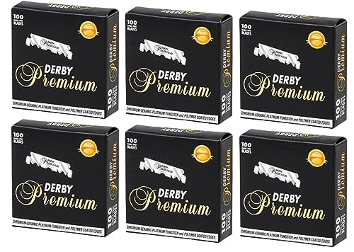 600 Lamette Da Barba Derby Premium Single Edge