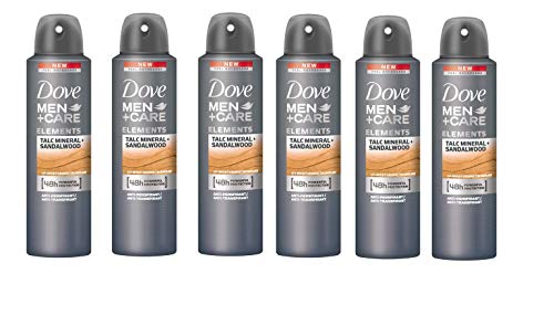 Dove Men Deodorante Spray Talc Mineral + Sandalwood 150 Ml