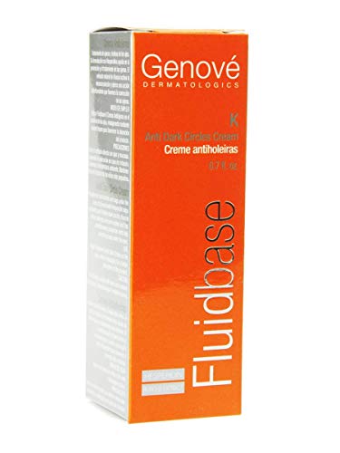 Fluidbase K | Crema Antiocchiaie E Borse | Non Grassa| Previene E Diminuisce Gli Occhiaie E Le Borse Degli Occhi | 20 Ml, 1