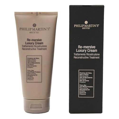 Philip Martin'S Re-Mersive Luxury Cream 200 Ml Trattamento Di Ricostruzione Per La Fibra Capillare Che Dona Ai Capelli Tono E Lucentezza.