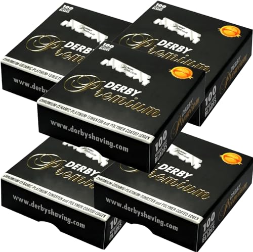 500 Lamette Da Barba Derby Premium Single Edge