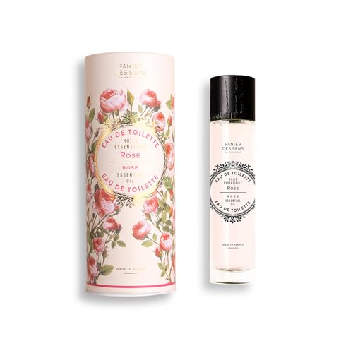 Panier Des Sens - Eau De Toilette Da Donna - Rosa - Profumo Per Corpo E Capelli Per Donna - Fragranza Floreale - Profumo Da Donna Made In France - Fla