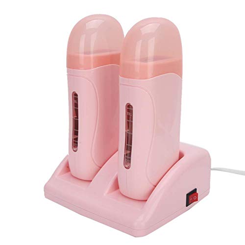 Scaldacera Portatile,Scaldacera Professionale Doppio Depilatorio, Macchina Per Depilazione 40W,Rotolo Elettrico Depilatorio Su Macchina Per Inceratura