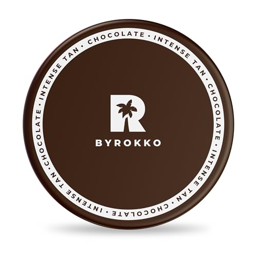 Byrokko Shine Brown Crema Acceleratore Abbronzante Al Cioccolato (200 Ml), Rapida Super Xxl Per Un'Abbronzatura Intensa, Efficace Sotto Lettini E Sole