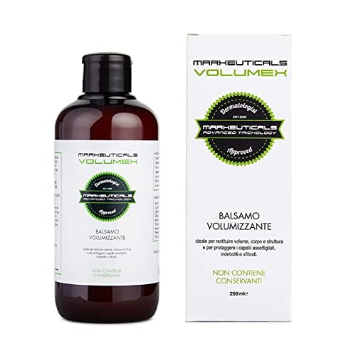 Markeuticals Volumex - Balsamo Professionale Con Ingredienti Di Origine Naturale Volumizzante, Ristrutturante, Protettivo E Sostantivante. Flacone Da