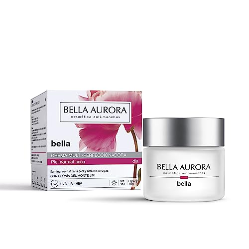 Bella Aurora, Bella, Crema Da Giorno Multi-Perfezionante, Crema Da Notte Ristrutturante, Crema Idratante 40+ Anni (Giorno - Pelle Normale-Secca)