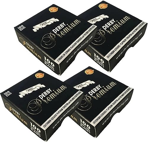 400 Lamette Da Barba Derby Premium Single Edge