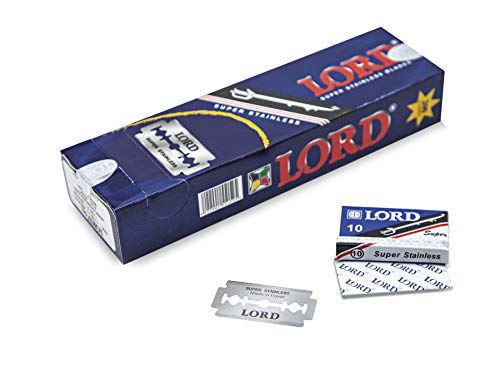 Lord - 3 Claveles 12653 - Lamette, 20 Confezioni Da 10 Lamette