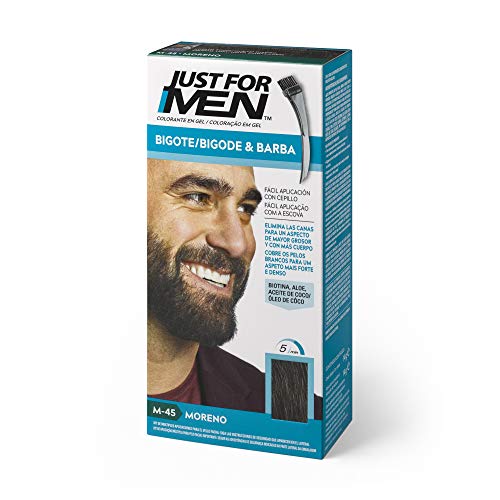 Colorante En Gel Bigote, Barba Y Patillas #Moreno 15 Ml