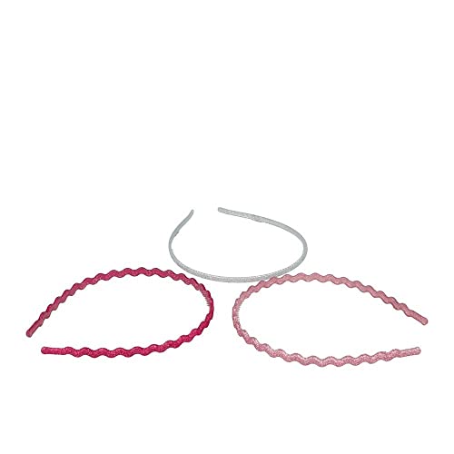 Diademas Finas Con Purpurina Lote 3 Pz
