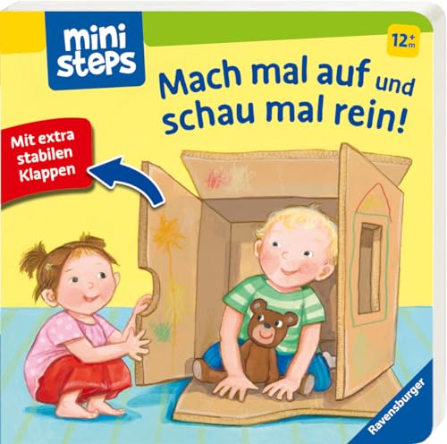 Ministeps: Mach Mal Auf Und Schau Mal Rein: Mit Extrastabilen Klappen. Ab 12 Monaten