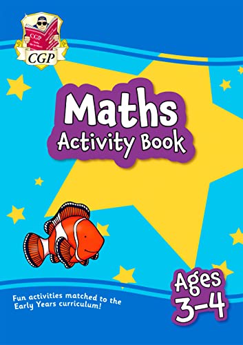 Maths Activity Book For Ages 3-4 (Preschool)