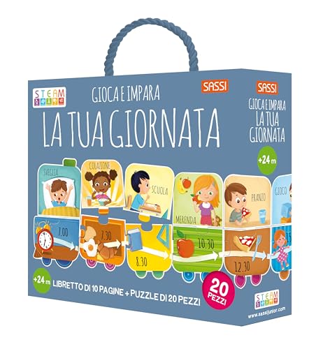 Gioca E Impara. La Tua Giornata. Steam Puzzle. Ediz. A Colori. Con Puzzle