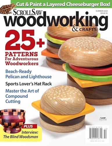 Scroll Saw Woodworking & Crafts Issue 95 Summer 2024 (Magazine)
