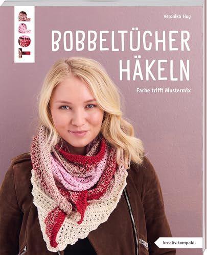 Bobbel-Tücher Häkeln: Farbe Trifft Mustermix