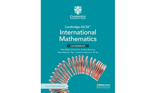 Cambridge Igcse International Mathematics Coursebook + Cambridge Online Mathematics 2 Years Access