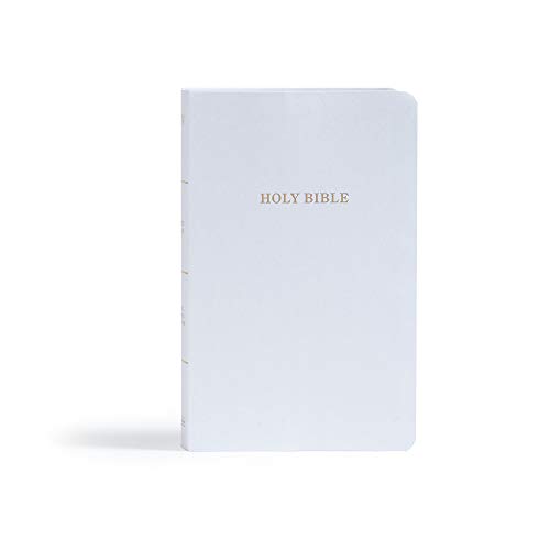 Holy Bible: King James Version, Gift And Award Bible, White Imitation Leather