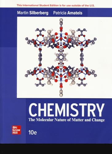 Chemistry. The Molecular Nature Of Matter And Change