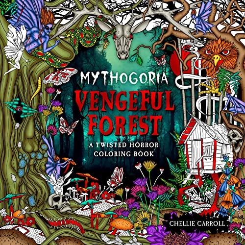 Vengeful Forest: A Twisted Horror Coloring Book