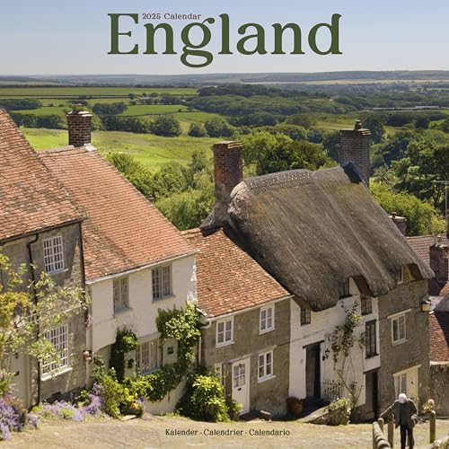 England 2025 Square Wall Calendar | Travel, Calendar: Original Avonside-Kalender [Mehrsprachig] [Kalender]