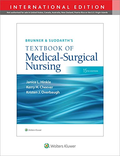 Brunner & Suddarth'S Textbook Of Medical-Surgical Nursing