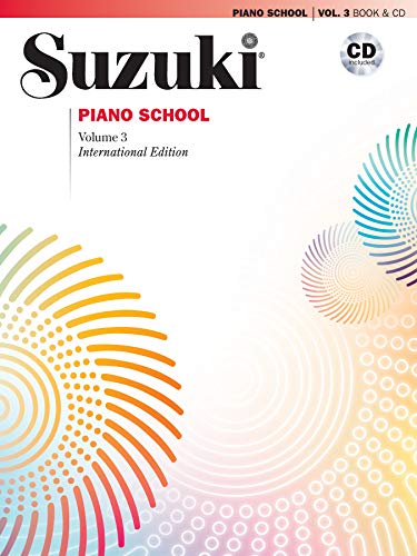 Suzuki Piano 3 Bok-Cd Kombo [Lingua Inglese]: International Edition