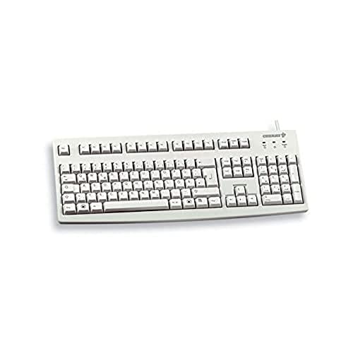Cherry G83-6104, Layout Internazionale, Tastiera Qwerty, Tastiera Cablata, Azionamento Dei Tasti Piacevolmente Morbido, Compatto, Durevole, Riciclabil