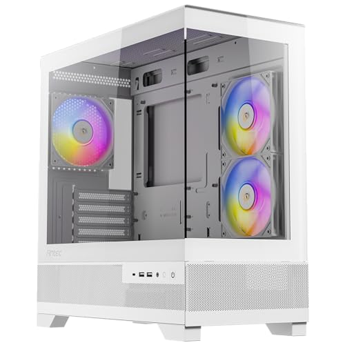 Antec Cx500M Rgb Gaming Micro Atx Case - Bianco (Cx500M Rgb Bianco)