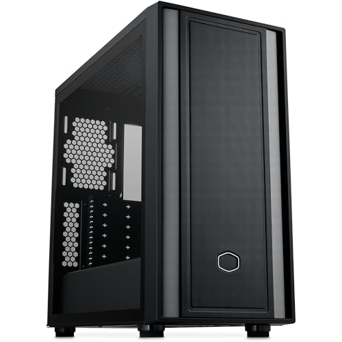 Cooler Master Masterbox 600 Lite Mid-Tower E-Atx Airflow Case - Back Connect Mb E Predisposizione Radiatore 420Mm, Supporta Fino 7 Ventole Per Case, L