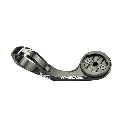 K Edge Garmin Max Mount, 31,8 Mm, (Black) Anodize, Ciclocomputer Gps Unisex Adulto, Nero (Black), Standard