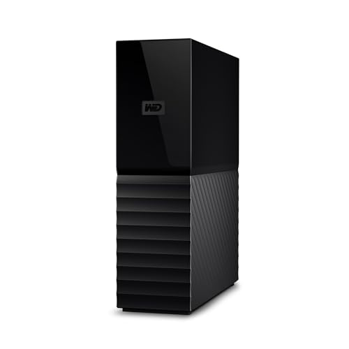 Wd 24Tb My Book Hard Disk Esterno, Hdd Per Desktop Usb 3.0, Spazio Per Memorizzare Foto, Video, Musica E Documenti, Protezion Con Password, Software P
